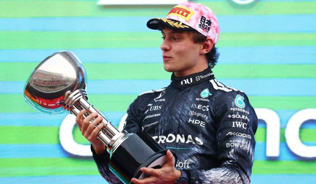 Japón prende las alarmas en la Fórmula 1: Audiencia cae casi un 50 % Kimi Antonelli