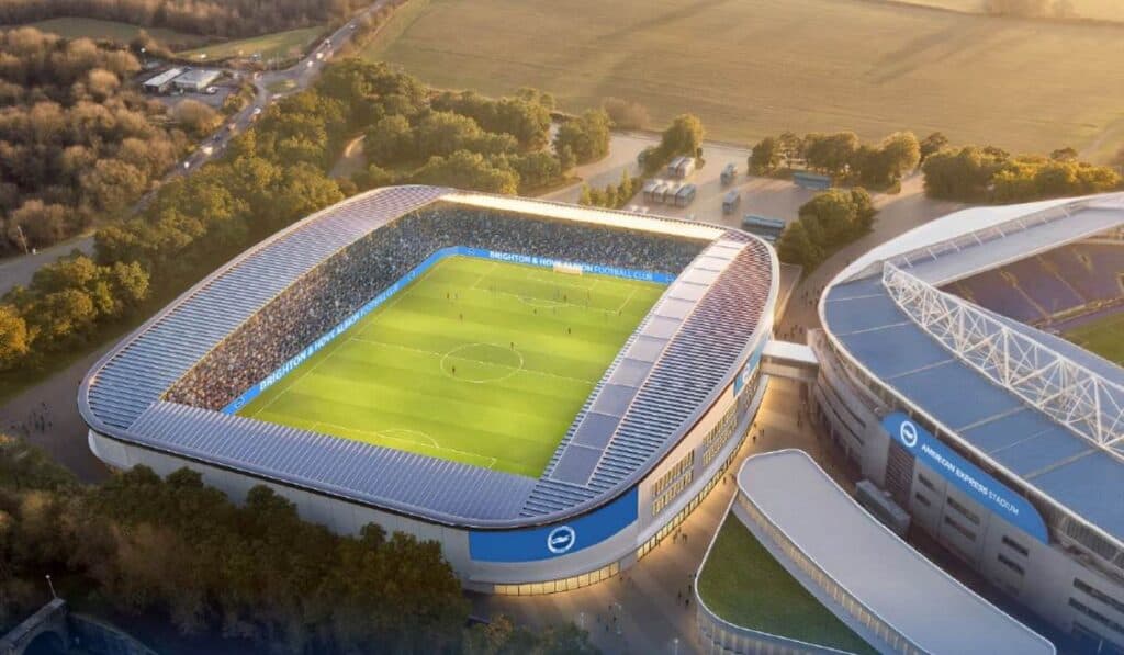 Brighton hará historia y construirá el primer estadio exclusivo para fútbol femenino en Europa Brighton hará historia y construirá el primer estadio exclusivo para fútbol femenino en Europa