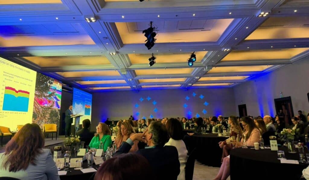 Conflicto en Medio Oriente pone en riesgo suministro del combustible de aviación: IATA hace un llamado a los gobiernos Conferencia Wings of Change Americas (WOCA). Foto: Daniela Montes/Valora Analitik