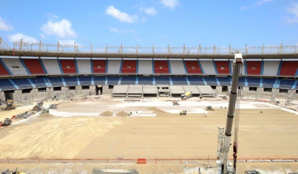 Obras del Metropolitano de Barranquilla entran en etapa clave tras visita de la Conmebol Obras del Metropolitano de Barranquilla entran en etapa clave tras visita de la Conmebol