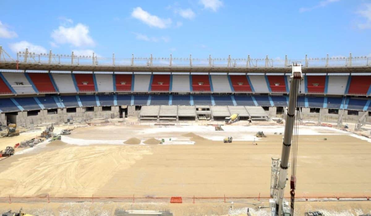 Obras del Metropolitano de Barranquilla entran en etapa clave tras visita de la Conmebol