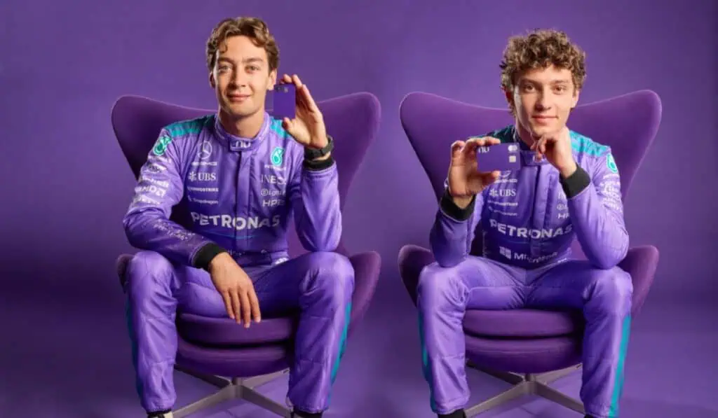 Nu y Mercedes presentarán en el GP de Miami una activación sin precedentes en la Fórmula 1 Nu y Mercedes presentarán en el GP de Miami una activación sin precedentes en la Fórmula 1