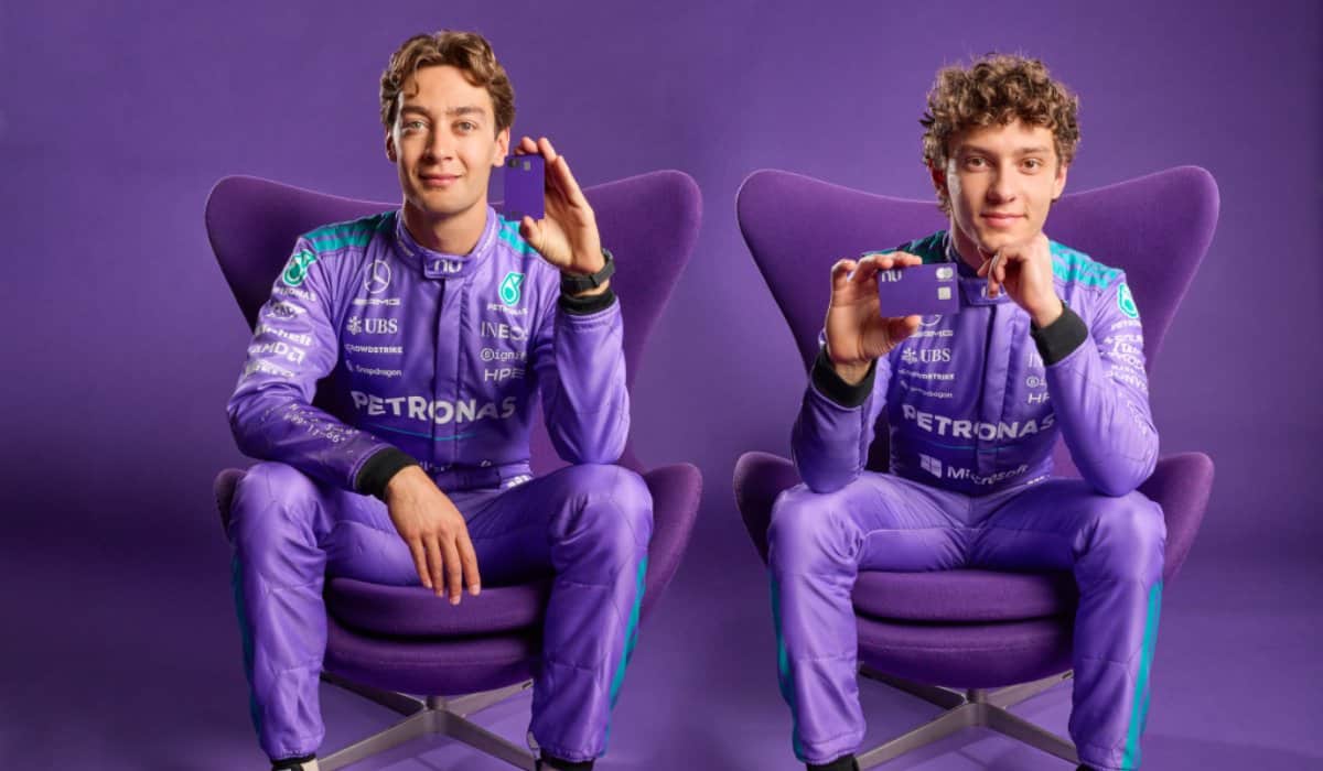 Nu y Mercedes presentarán en el GP de Miami una activación sin precedentes en la Fórmula 1