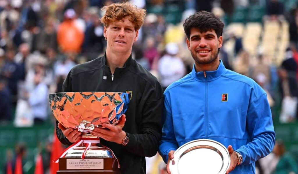 Sinner le quitó el trono a Alcaraz y se llevó millones en Montecarlo Sinner le quitó el trono a Alcaraz y se llevó millones en Montecarlo