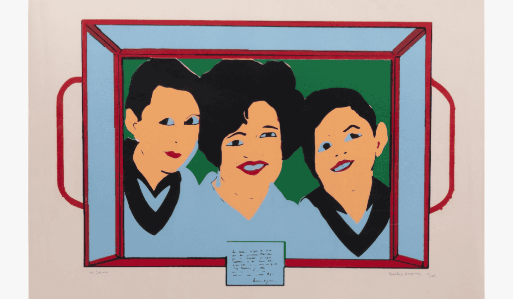 Grandes maestros del arte colombiano vuelven a escena en una nueva subasta en Bogotá Obra de Beatriz González
