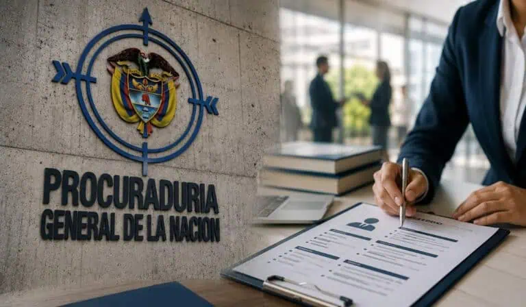 Procuraduría. Collage Valora Analitik con imágenes de la Procuraduría y Freepik