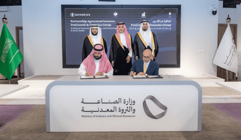 Denarius Metals anuncia la creación de sus dos primeras compañías en Arabia Saudita en alianza con ProGrowth Alianza entre ProGrowth y Denarius Metals