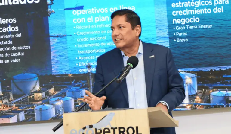 Juan Carlos Hurtado, presidente encargado de Ecopetrol,. Imagen: Ecopetrol