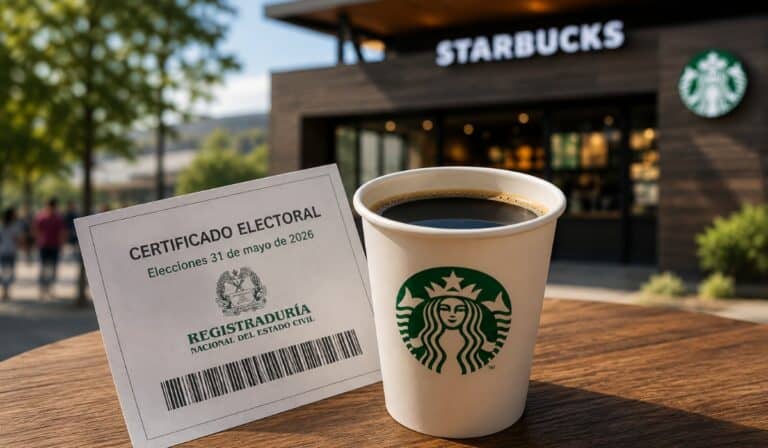 Elecciones en Colombia: Starbucks dará café gratis a quienes voten este domingo Elecciones en Colombia: Starbucks dará café gratis a quienes voten este domingo