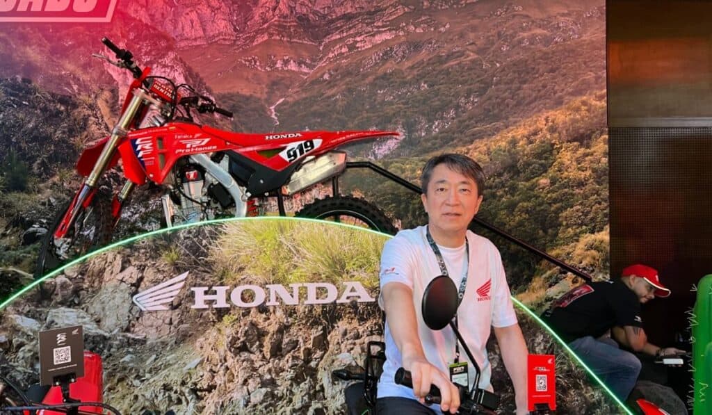 Foto: Keisuke Tsuruzono, presidente de Honda Suramérica