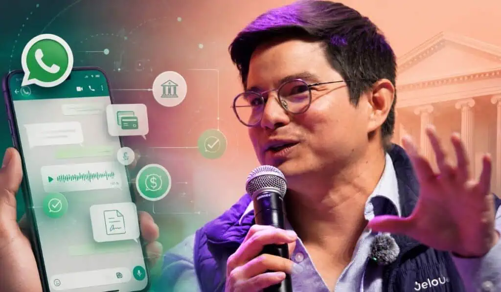 Entrevista | Jelou, la fintech que lleva créditos, pagos y trámites bancarios a WhatsApp: ya la usan grandes bancos y empresas Luis Loaiza, CEO de Jelou