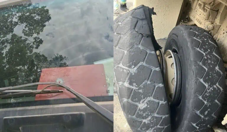 Ataque a vehículo en Popayán