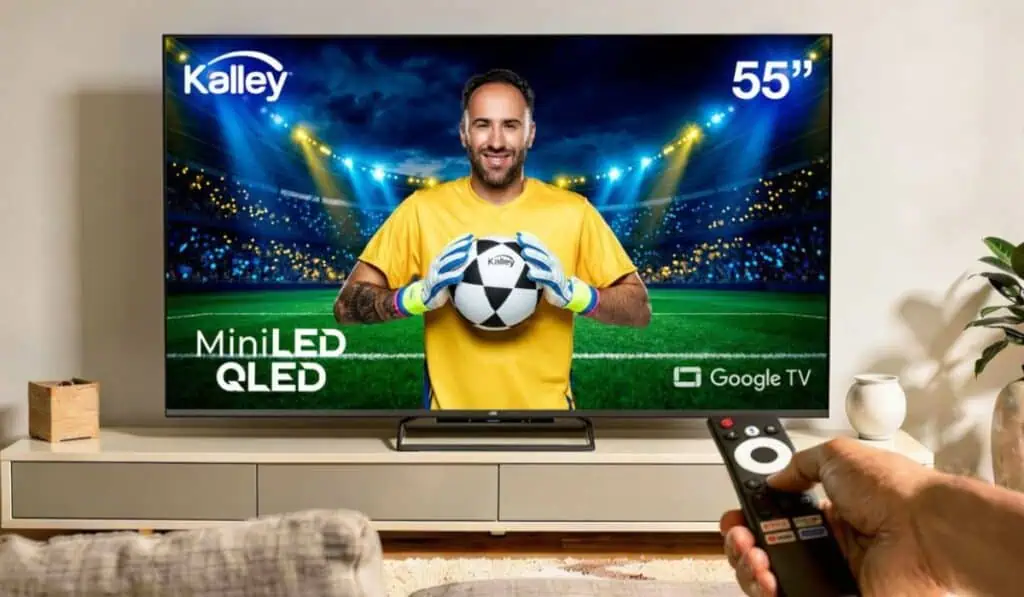 Los televisores que buscan los colombianos para ver el Mundial 2026: Ventas se disparan en todo el país Kalley anunció al arquero colombiano David Ospina como nuevo embajador de marca