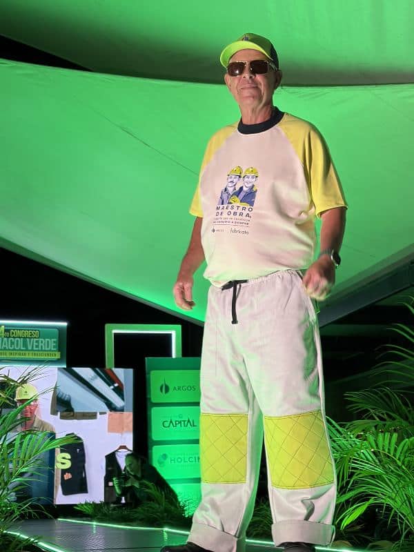 Cementos Argos y Fabricato presentaron alianza en el desfile de Camacol Verde 2026 Desfile “De la Construcción a la Pasarela”