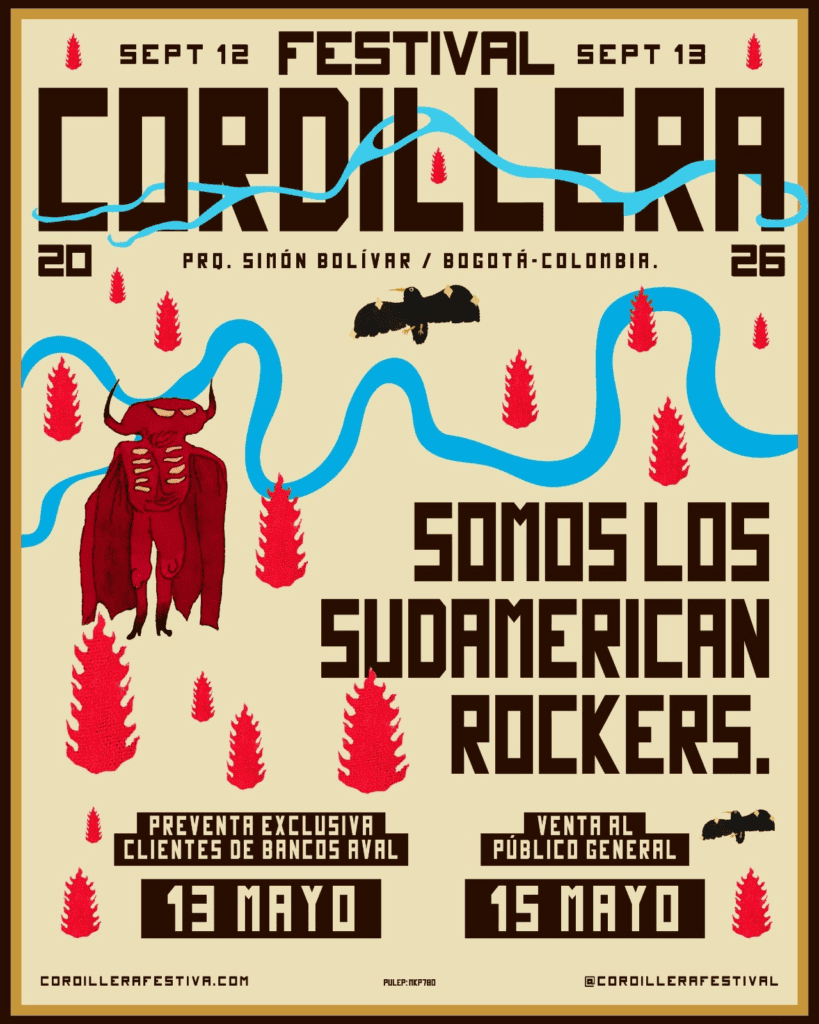 Festival Cordillera 2026 se realizará el 12 y 13 de septiembre: estos son los precios de las boletas Imagen: Cortesía Páramo Presenta.