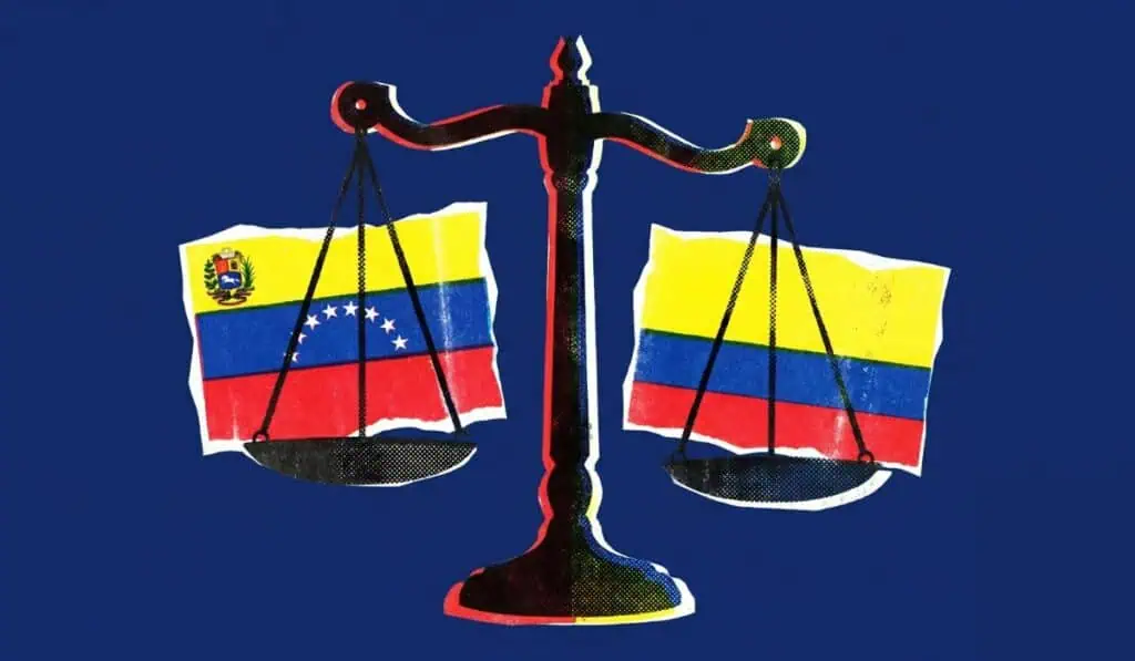 Entrevista | Radiografía del sector energético de Venezuela, el país con más reservas de petróleo del mundo Los flujos entre Colombia y Venezuela se mantienen estables pese al convulso contexto político. Imagen: Gemini.