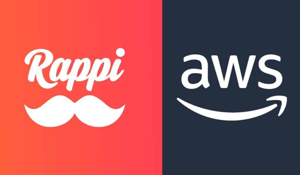 Los números detrás de la infraestructura tecnológica de Rappi en América Latina AWS es la infraestructura tecnológica de Rappi. Imagen: Rappi y AWS.
