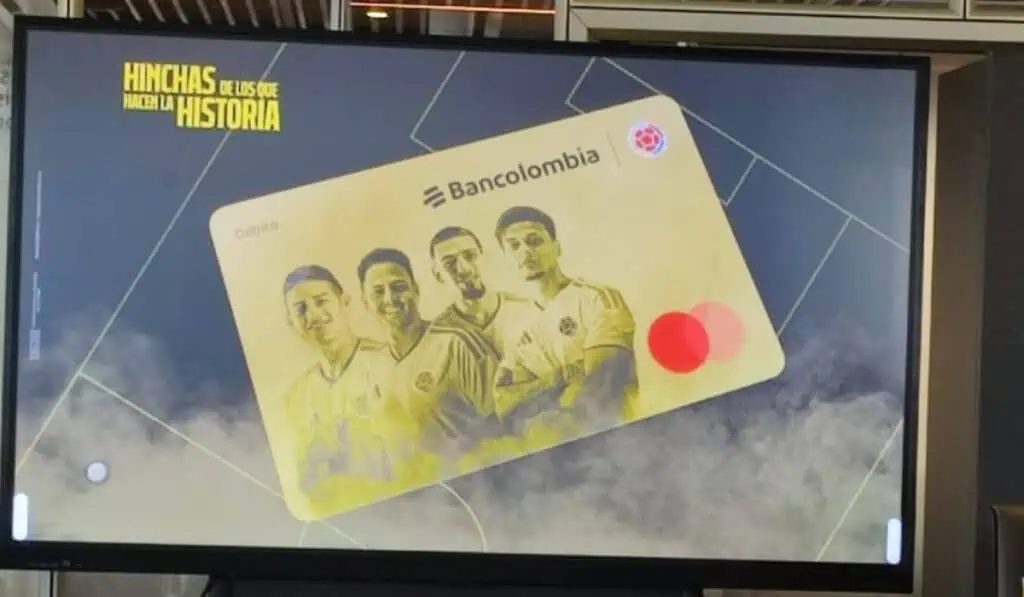 Bancolombia presentó nuevas experiencias para hinchas y tarjetas inspiradas en la Selección rumbo al Mundial Bancolombia presentó nuevas experiencias para hinchas y tarjetas inspiradas en la Selección rumbo al Mundial