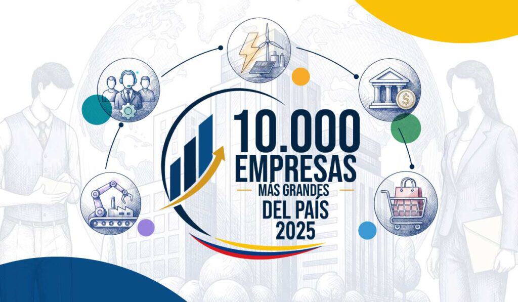 Entre 2024 y 2025 no cambiaron las 10 empresas con más ingresos del país; así se movió el ranking Así se movió el ranking de las 10 empresas más grandes de Colombia en 2025. Imagen: SuperSociedades.
