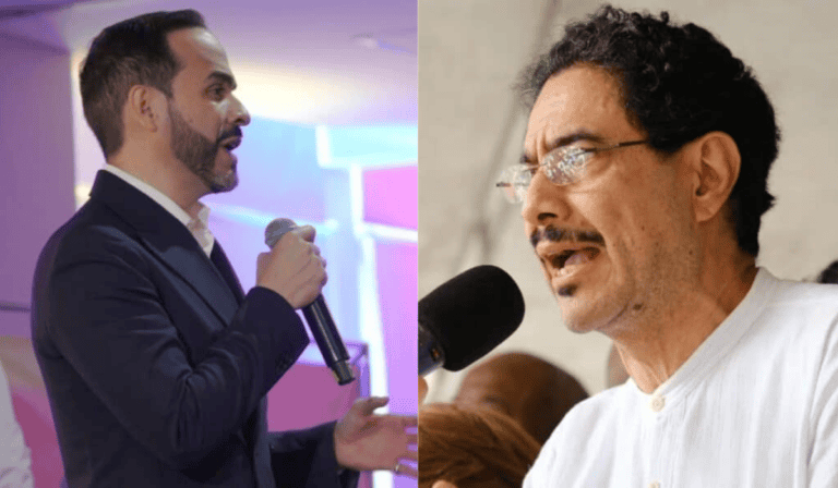Abelardo acepta debate a Cepeda, pero lo condiciona a que él y Petro reconozcan resultados de primera vuelta Abelardo de la Espriella e Iván Cepeda