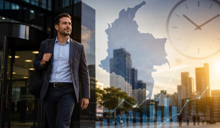 Así queda Colombia en el ranking mundial de jornada laboral tras llegar a 42 horas semanales Así queda Colombia en el ranking mundial de jornada laboral tras llegar a 42 horas semanales