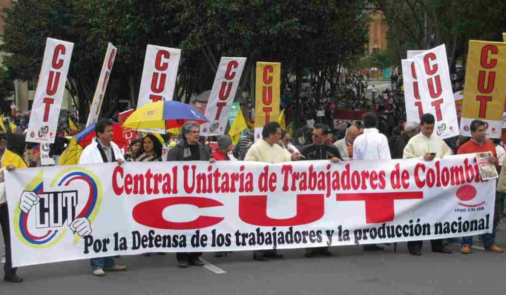CUT anunció nuevas movilizaciones en Colombia: Lugares y fechas CUT convoca a marchas contra propuestas de De la Espriella