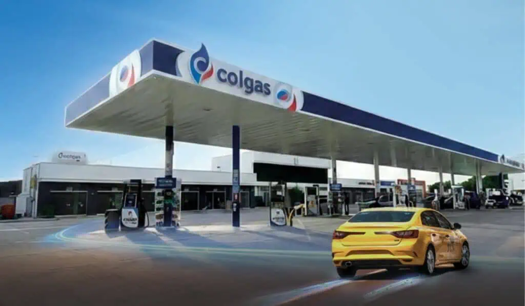 La compañía de GLP Colgas convertirá 3.000 vehículos a gas licuado en 2026 Colgas. Imagen: Colgas