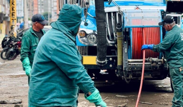 Esta es la razón de los cortes de agua provisionales en algunas zonas de Bogotá Cortes de agua en Bogotá. Imagen: Alcaldía de Bogotá
