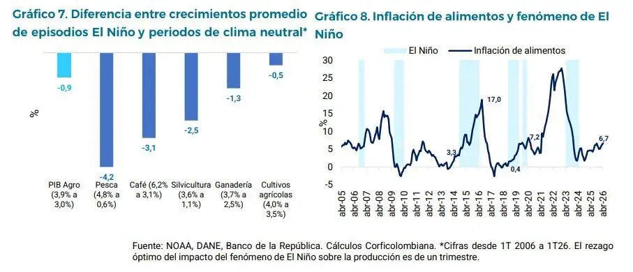 Llegó el fenómeno de El Niño a Colombia y aproximadamente 72 % de la agricultura depende del agua lluvia Llegó el fenómeno de El Niño a Colombia y aproximadamente 72 % de la agricultura depende del agua lluvia