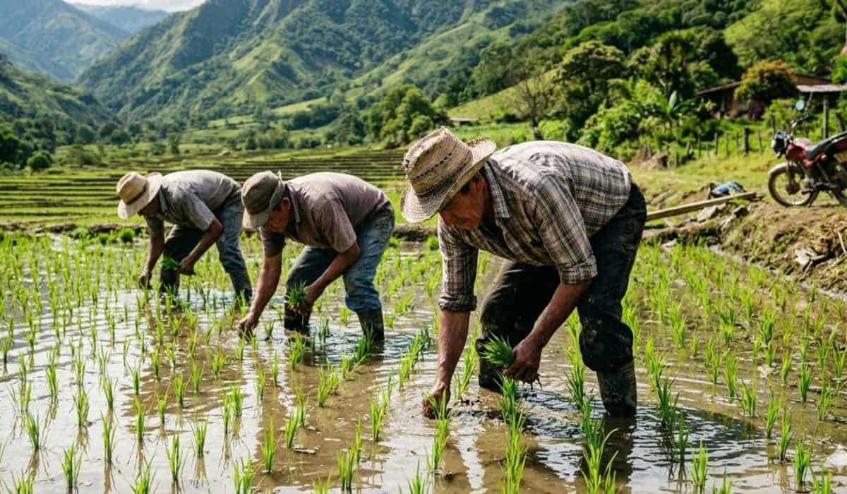 Arroceros implementan hoja de ruta para mitigar efectos del Fenómeno de El Niño en Colombia