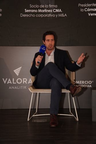 Entrevista | Cautela y planeación, lo que deben tener en cuenta las empresas para aprovechar oportunidades en Venezuela Foto: Alejandro Medina, socio de Serrano Martínez CMA