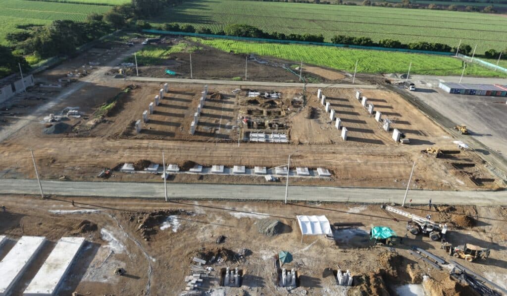 Regasificadora del Pacífico logra 80 % de avance y se alista para entrar en operación: así será su puesta en marcha Infraestructura de regasificación del Pacífico. Imagen: Regasificadora del Pacífico