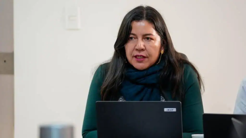 Entrevista | Caribe, región Andina y Orinoquía serían las zonas más afectadas por la ola de calor; Gobierno destinará más de $300.000 millones Geidy Ortega, viceministra de Asuntos Agropecuarios del Ministerio de Agricultura. Imagen: Ministerio de Agricultura