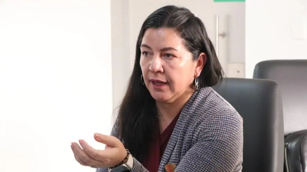 Entrevista | Caribe, región Andina y Orinoquía serían las zonas más afectadas por la ola de calor; Gobierno destinará más de $300.000 millones Geidy Ortega, viceministra de Asuntos Agropecuarios del Ministerio de Agricultura. Imagen: Ministerio de Agricultura