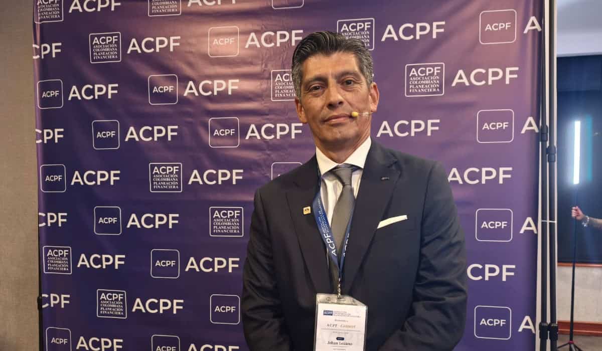 Johan Lozano, vicepresidente de la Asociación Colombiana de Planeación Financiera