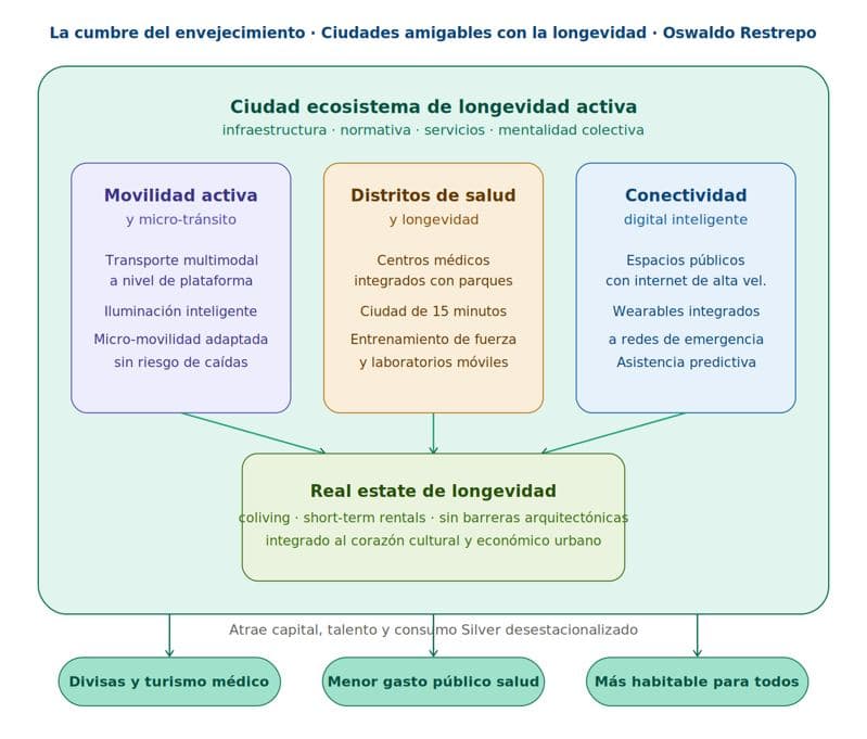 Opinión | La cumbre del envejecimiento: por qué las ciudades deben competir por ser "amigables con la longevidad" La Cumbre del Envejecimiento: Por qué las Ciudades deben Competir por ser “amigables con la longevidad”
