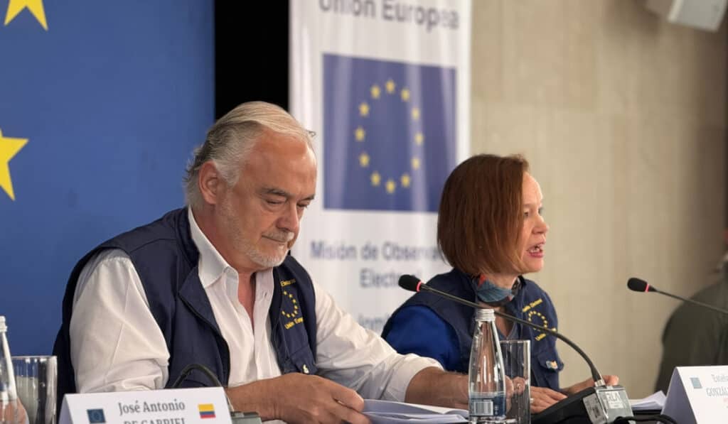 Misión de la UE descarta fraude electoral y responde a cuestionamientos de Petro sobre el escrutinio MOE UE