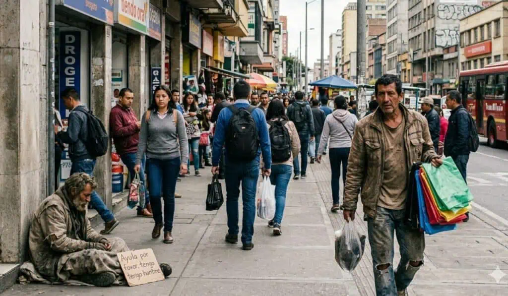 Atención | Pobreza monetaria cayó en Colombia: pasó del 31 % al 28 % en 2025 Pobreza monetaria
