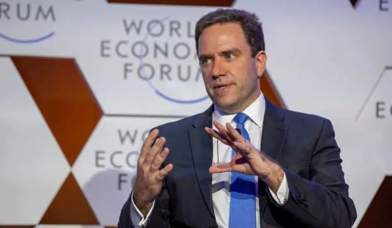 Rob Livingston es el nuevo chief financial officer de Nubank. Copyright by World Economic Forum / Faruk Pinjo