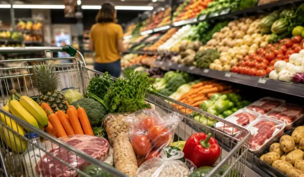 Inflación en Colombia llegó al 6,14 % anual en junio, cifra que no se veía desde julio de 2024 alimentos en colombia