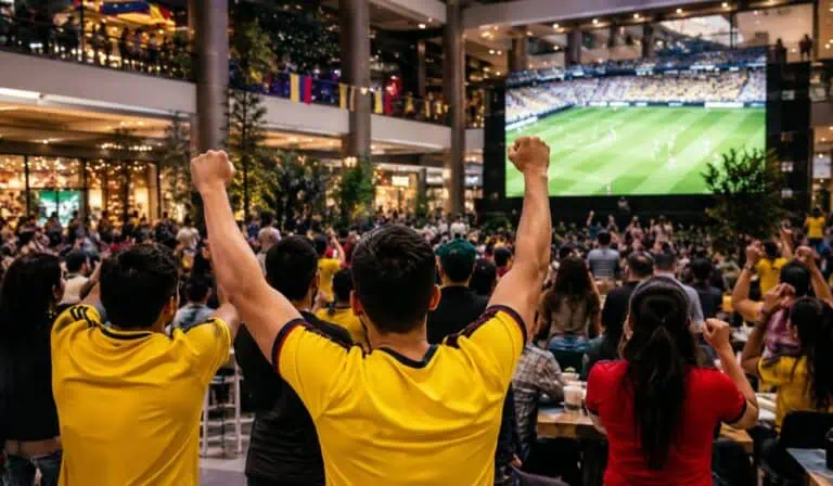 Bogotá proyecta fuerte aumento en visitas a centros comerciales y consumo durante el Mundial
