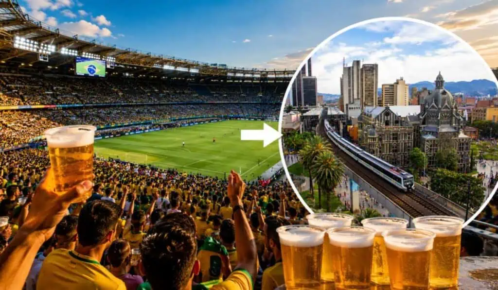 La cerveza que se consumiría en el Mundial equivale a dos semanas de lo que se toma en Medellín La cerveza que se consumiría en el Mundial equivale a dos semanas de lo que se toma en Medellín
