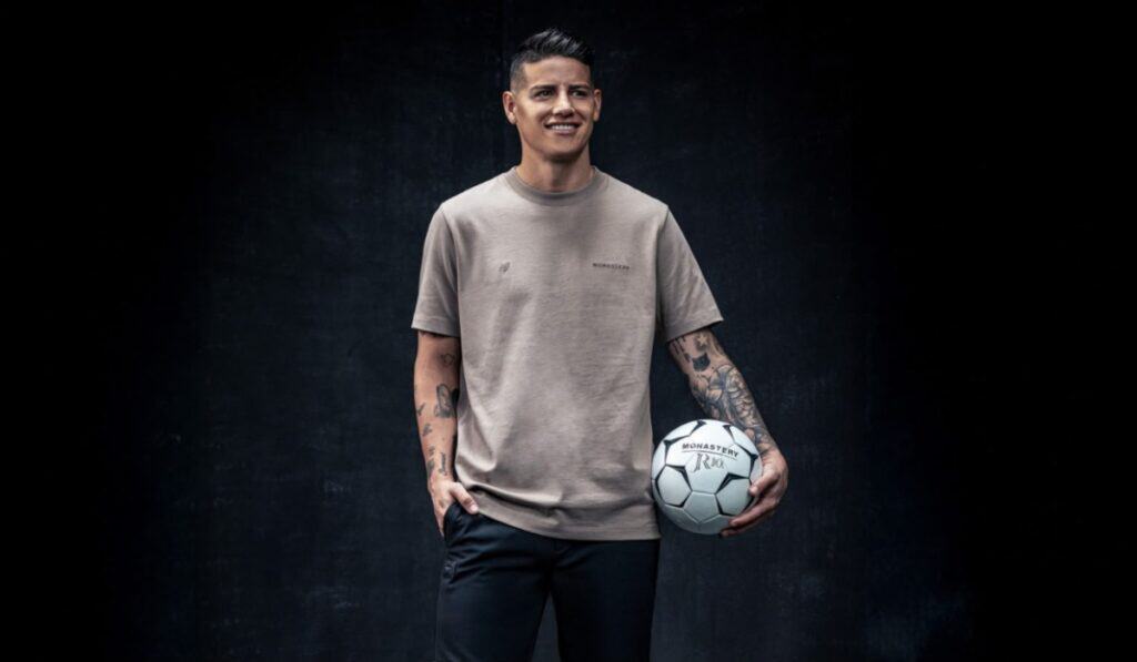 James Rodríguez lanza proyecto para el Mundial 2026 y promete donar el 100 % de las ventas James Rodríguez lanza proyecto para el Mundial 2026 y promete donar el 100 % de las ventas