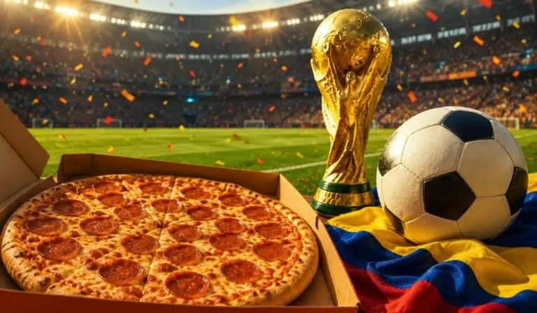 Reconocida cadena regalará 1.000 pizzas si Colombia llega a semifinales del Mundial