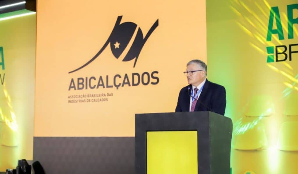 Entrevista | Gremio del calzado en Brasil ve a Colombia como mercado clave, pero advierte rezago logístico Haroldo Ferreira, presidente de Abicalçados, gremio de calzado de Brasil. Foto: BF Show 2026.