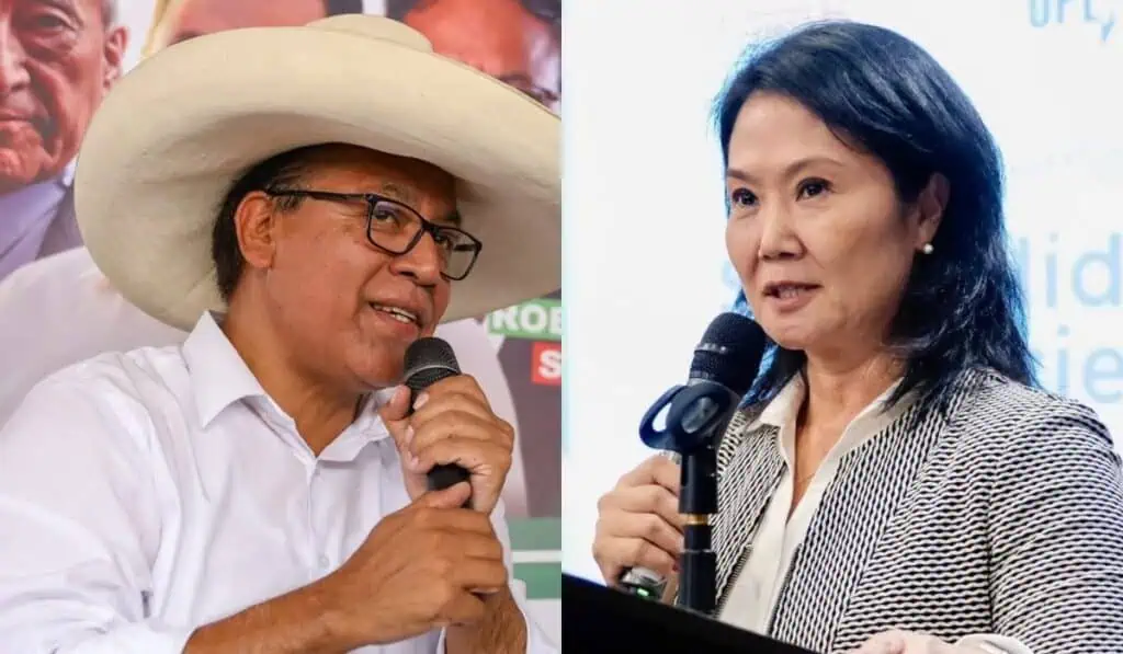Con 100 % de las actas contabilizadas, Keiko Fujimori se convertirá en la próxima presidente de Perú Elecciones en Perú: Roberto Sánchez pasa al frente y toma mínima ventaja sobre Keiko Fujimori