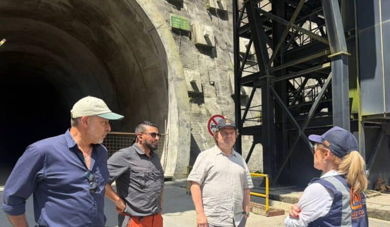 Túnel del Toyo logra avance importante para poner en marcha su operación Túnel del Toyo logra avance importante para poner en marcha su operación