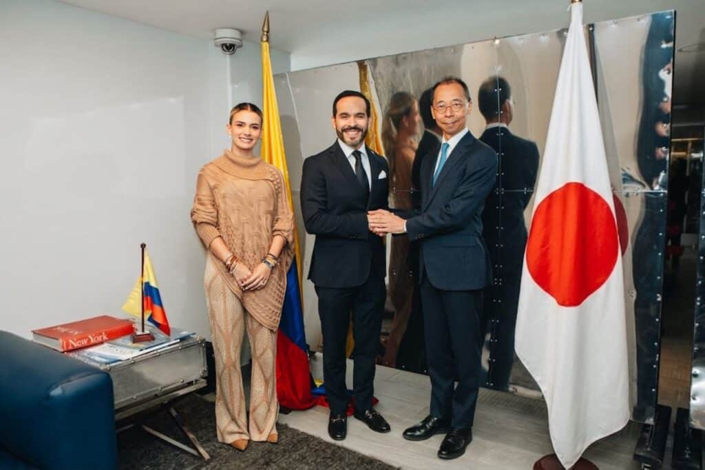 Gobierno De la Espriella acelera agenda internacional: reuniones con BanRep, EE. UU. y Japón Abelardo de la Espriella y Japón