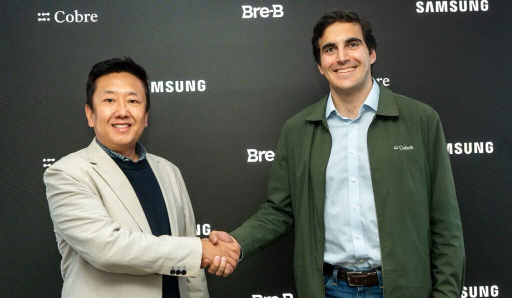 Samsung proyecta que la quinta parte de sus ventas virtuales en Colombia se paguen con Bre-B Alianza entre Samsung Colombia y Cobre para aceptar pagos por Bre-B