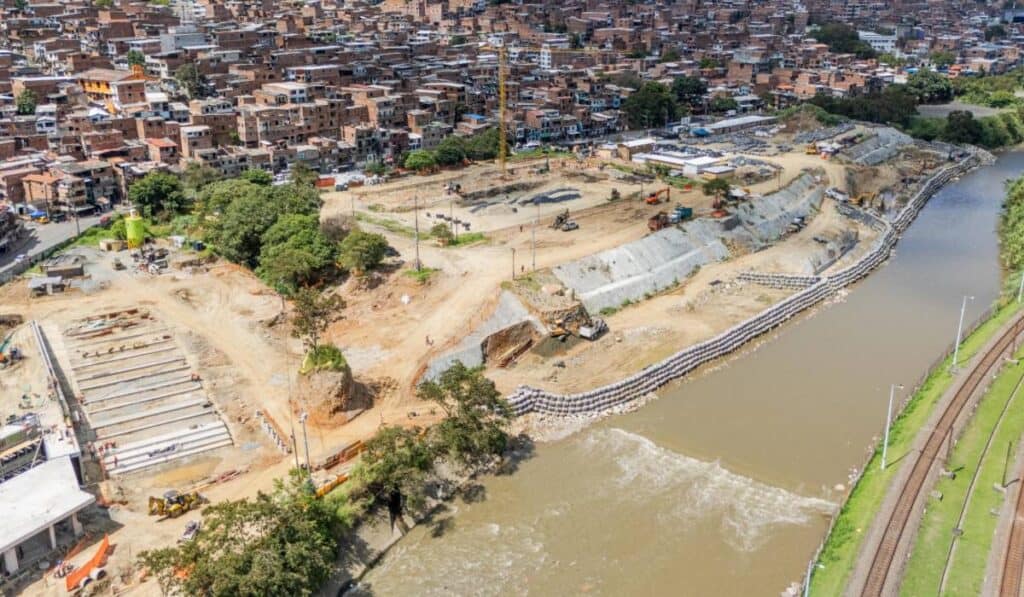 Así avanzan las obras del megaparque de $216.000 millones que transformará el norte de Medellín Así avanzan las obras del megaparque de $216.000 millones que transformará el norte de Medellín
